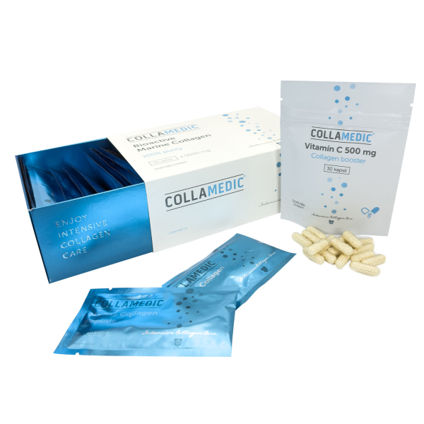 Bioaktivní mořský kolagenový prášek Collamedic 5000 mg – 30 sáčků