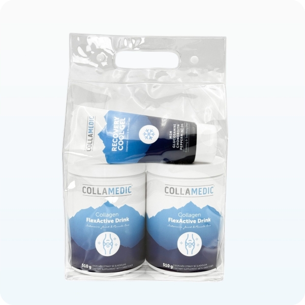 COLLAMEDIC 2x kolagen nápoj na klouby + chladivý gel ZDARMA