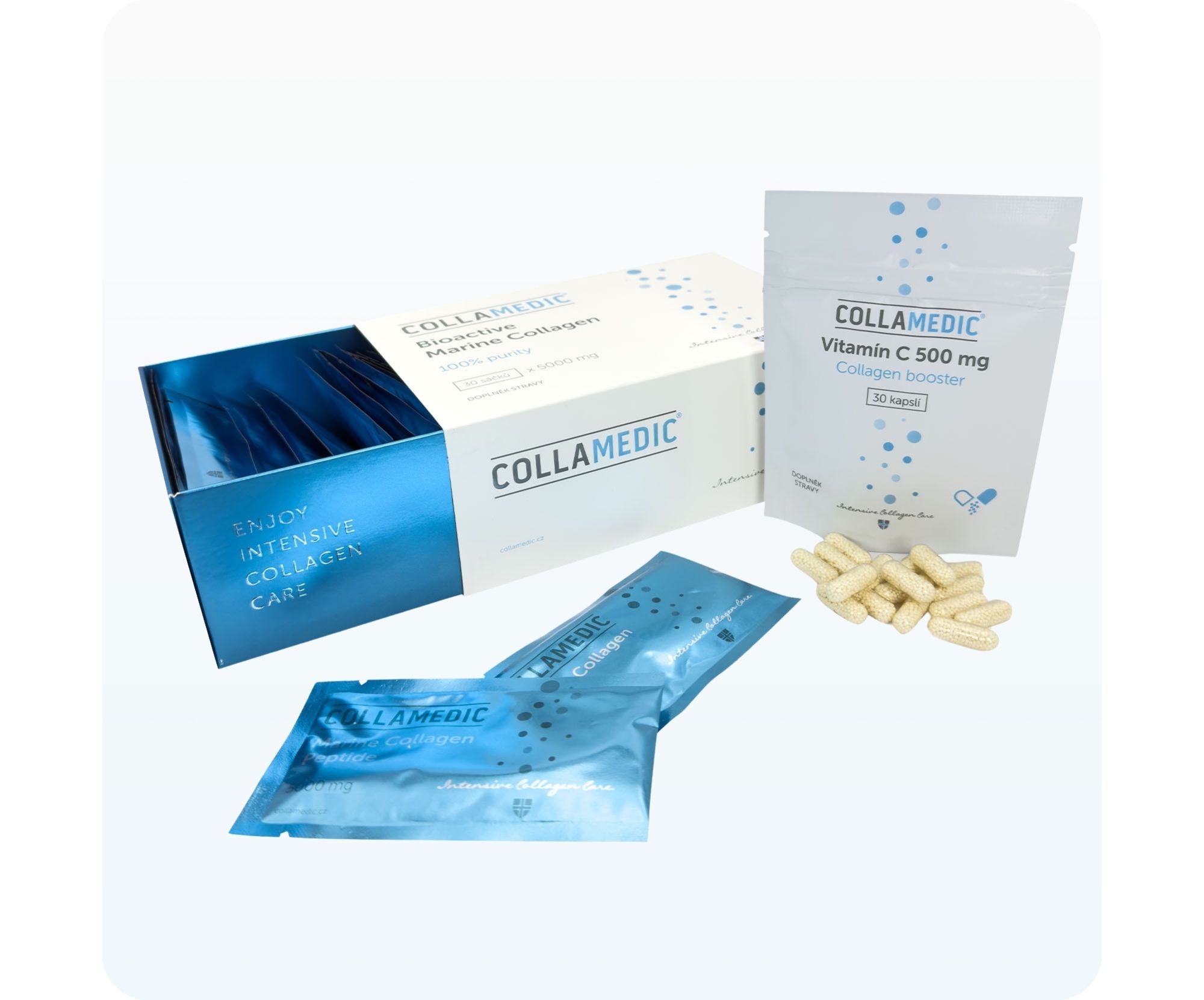 COLLAMEDIC mořský kolagen 5000 mg – 30 sáčků COLLAMEDIC mořský kolagen 5000 mg – 30 sáčků