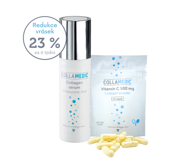 Collamedic sérum na pleť s kolagenem s vitamínem C zdarma (1)