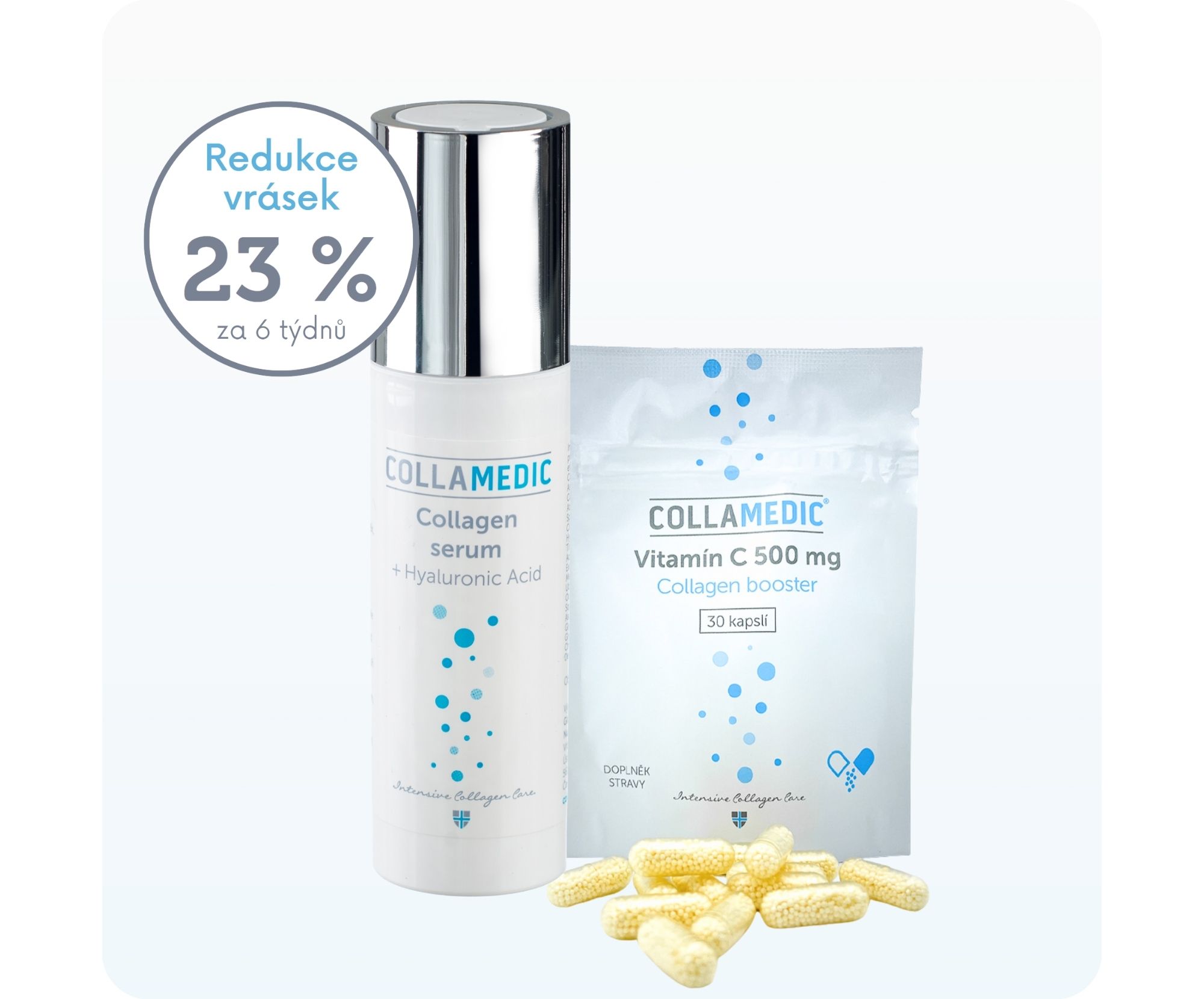 Collamedic sérum na pleť s kolagenem s vitamínem C zdarma (1) Collamedic sérum na pleť s kolagenem s vitamínem C zdarma