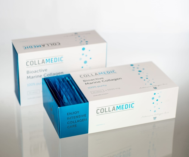 Bioaktivní mořský kolagenový prášek Collamedic 5000 mg – 30 sáčků