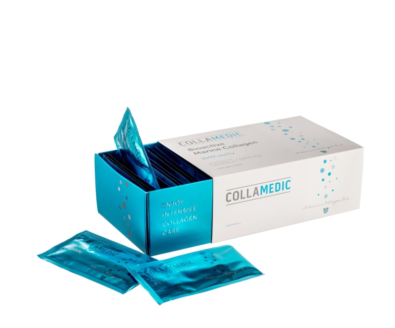 Bioaktivní mořský kolagenový prášek Collamedic 5000 mg – 30 sáčků