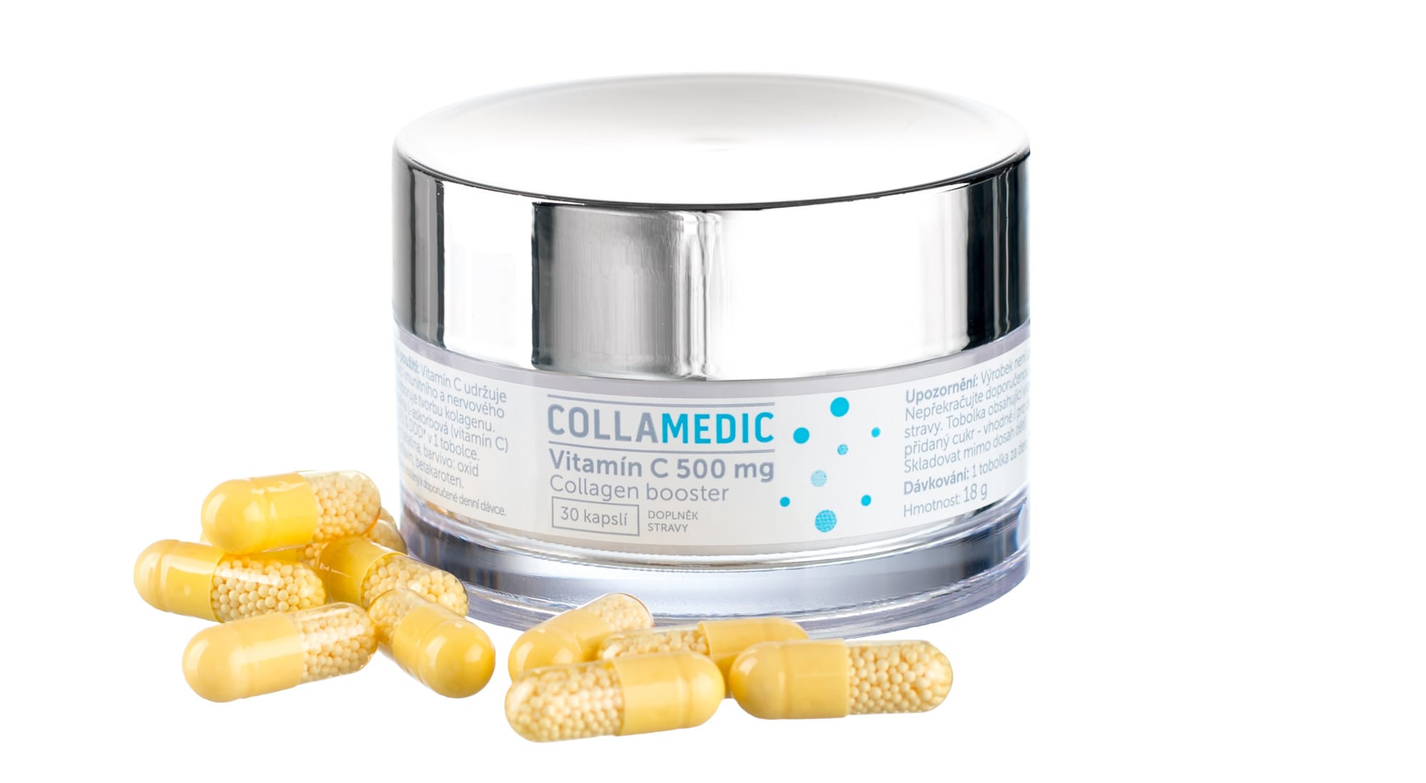 Kolagen booster Collamedic - vitamín C 500 mg