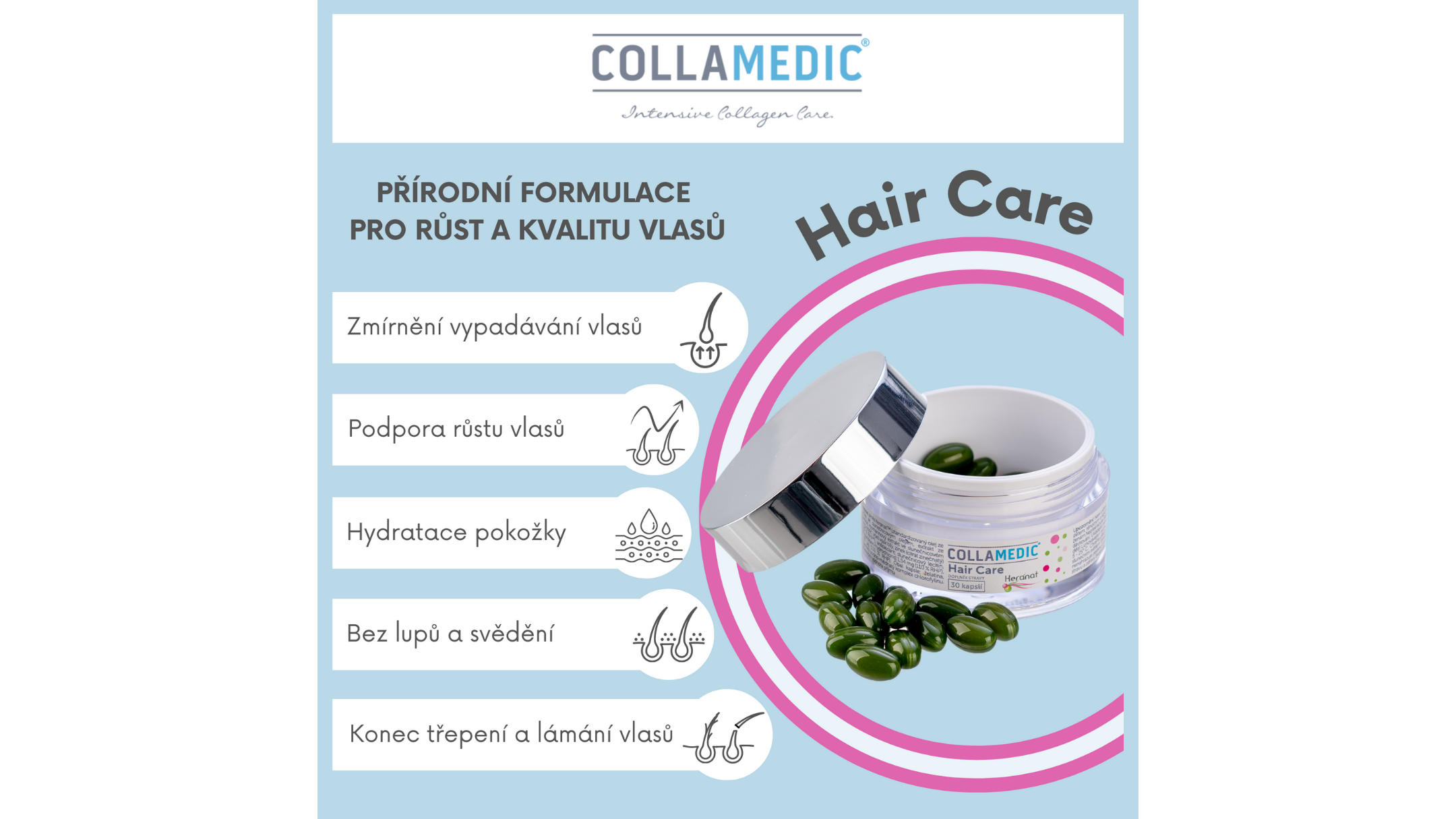 Collamedic Hair Care - péče o vlasy
