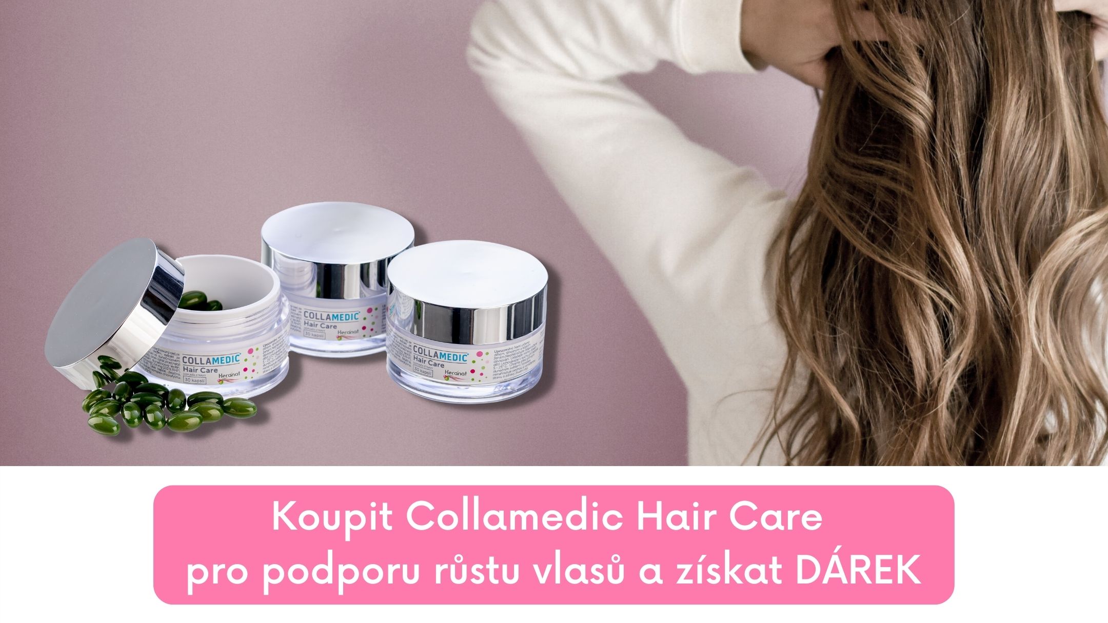 Vitamíny na vlasy - Collamedic Hair Care Keranat