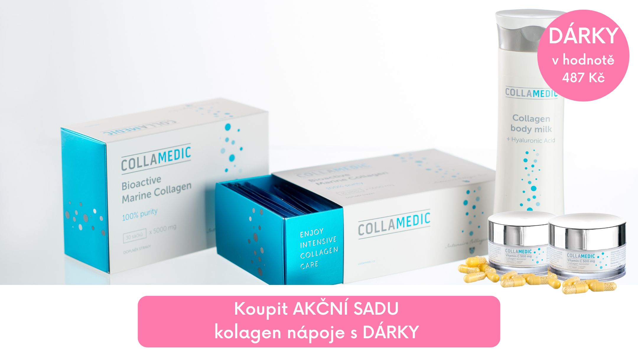 Collamedic collagen drink akce