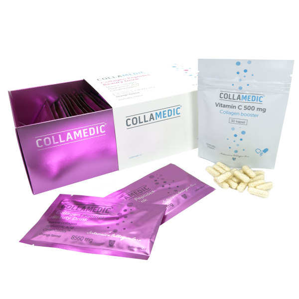 Collamedic Collagen Peptides Beauty drink, 8560 mg + vitamín C zdarma (1)