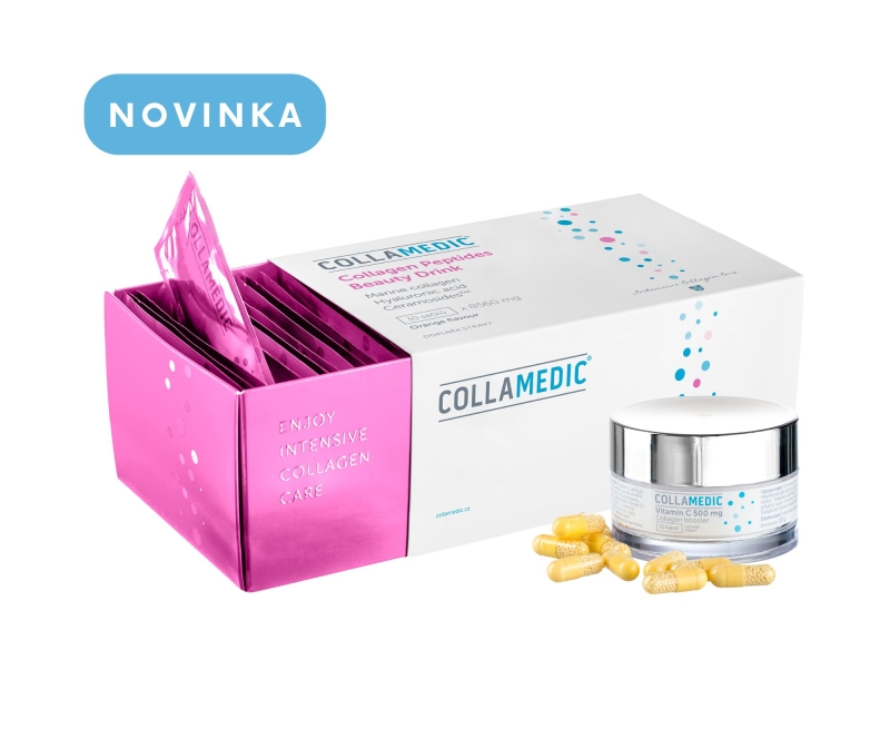 Collamedic Collagen Peptides Beauty drink, 8560 mg + vitamín C zdarma (1)