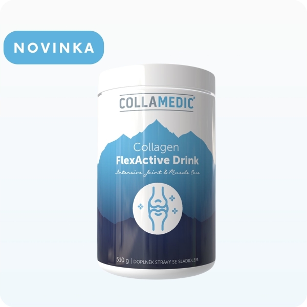 COLLAMEDIC Collagen FlexActive Drink – kloubní výživa – nápoj, 510 g