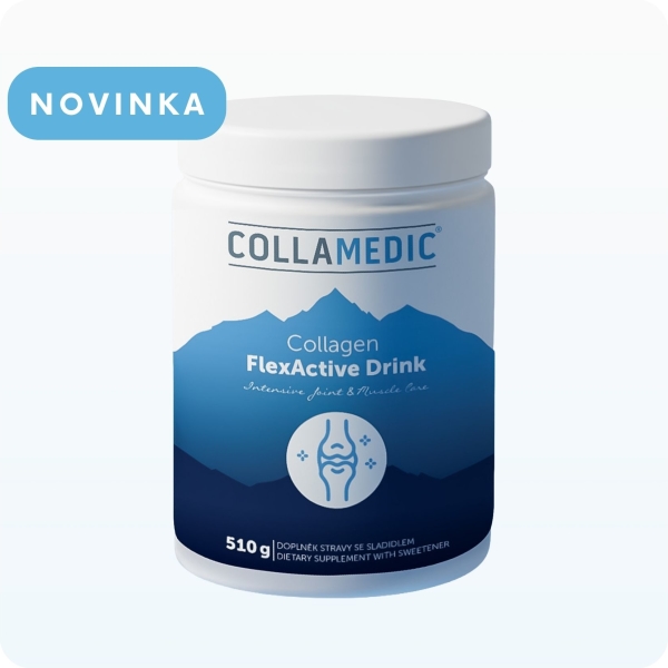 COLLAMEDIC Collagen FlexActive Drink – kloubní výživa – nápoj, 510 g