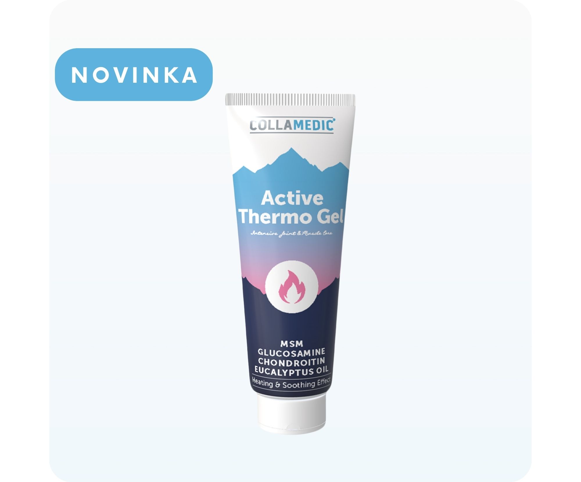COLLAMEDIC hřejivý gel na klouby, vazy a šlachy – 200 ml COLLAMEDIC hřejivý gel na klouby, vazy a šlachy – 200 ml