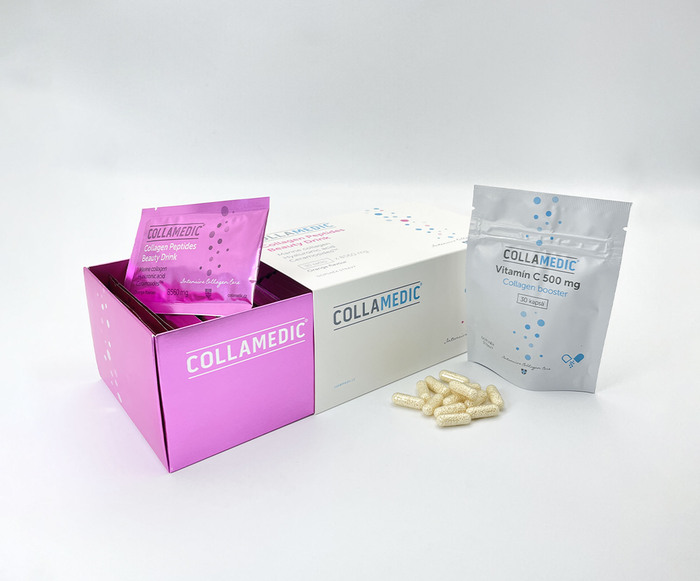 Collamedic Collagen Peptides Beauty drink, 8560 mg + vitamín C zdarma (1)