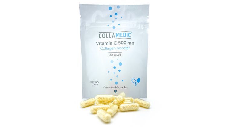 Kolagen booster Collamedic - vitamín C 500 mg