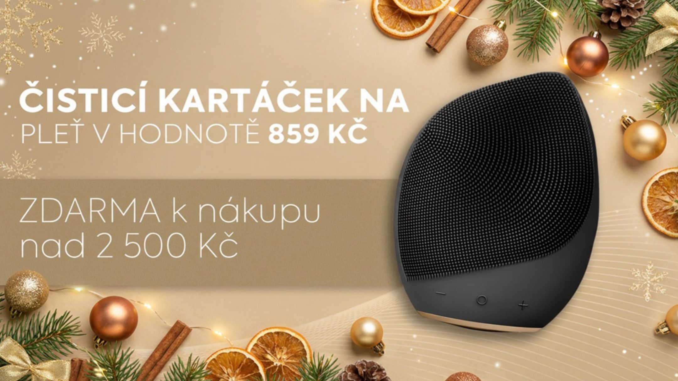 Collamedic kolagen Vánoce 2025 - dárek kartáček na pleť