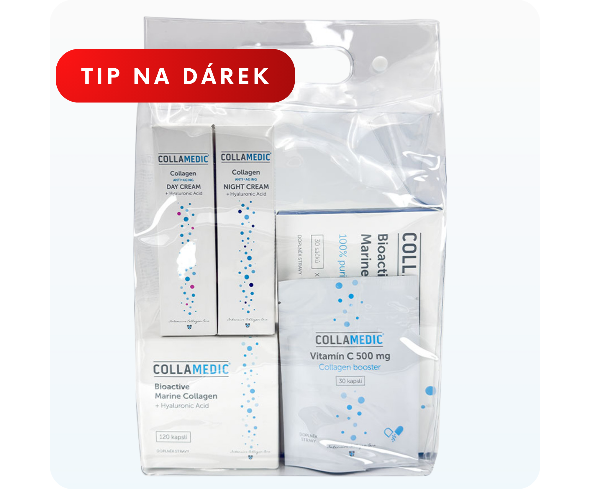 Collamedic luxusní sada 4v1 s krémy Collamedic luxusní sada kolagen 4v1 s krémy