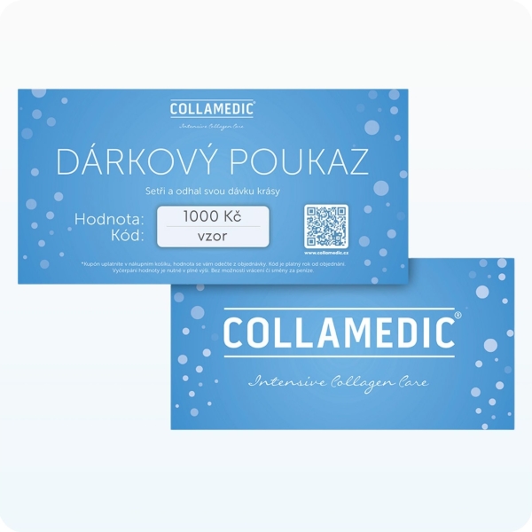 Dárkový poukaz Collamedic 1000 Kč