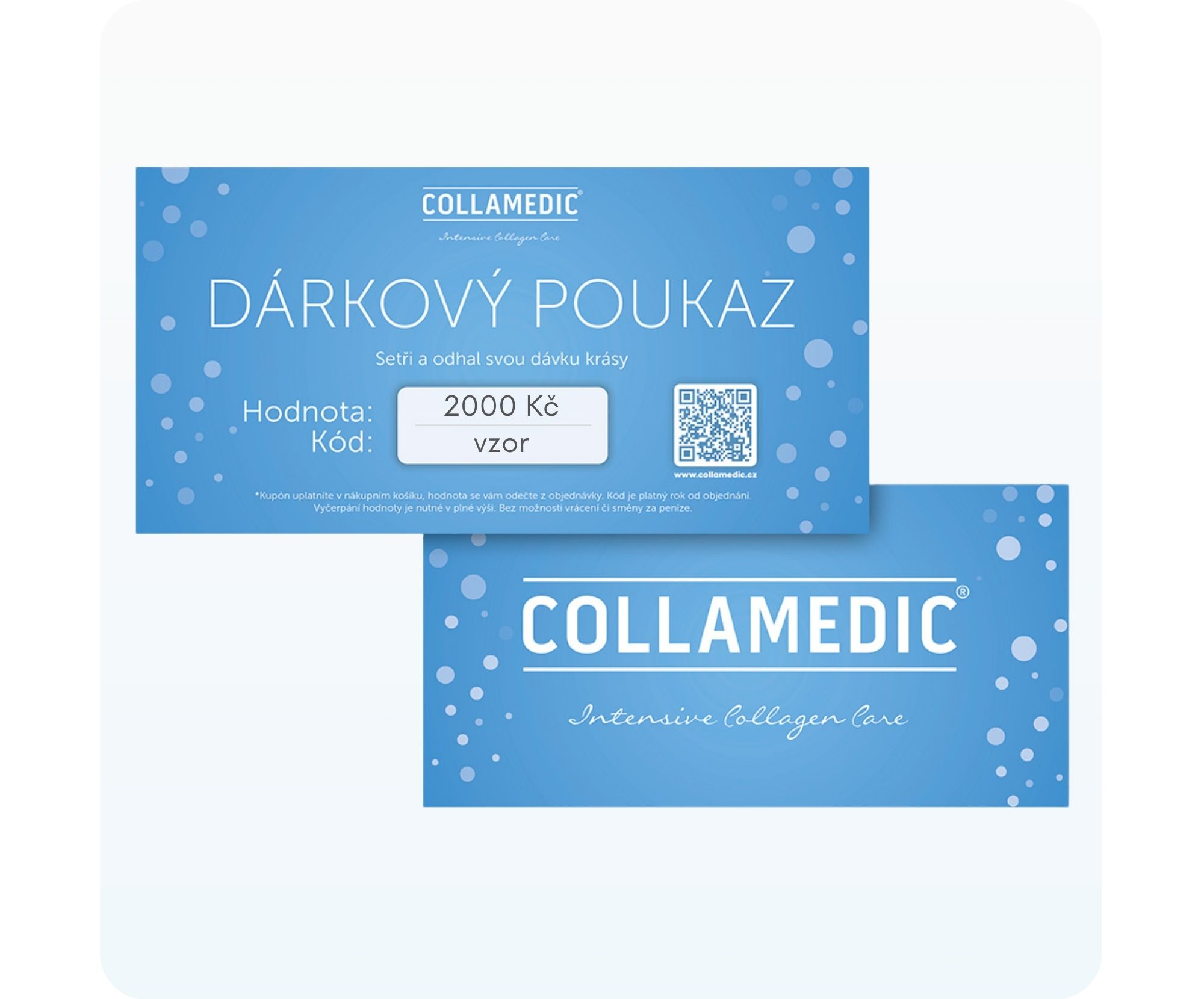Dárkový poukaz Collamedic 2000 Kč Dárkový poukaz Collamedic 2000 Kč